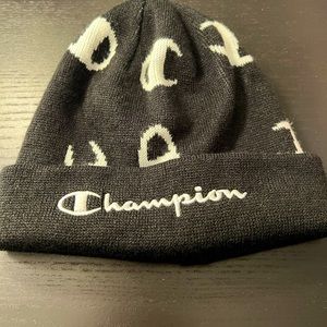 Champion Beanie with Logos